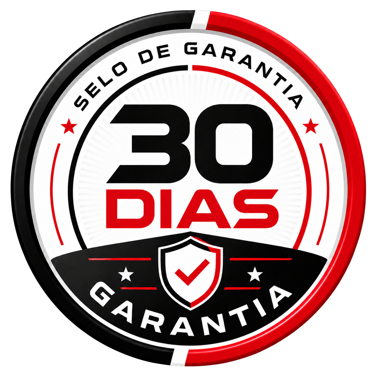 Selo de garantia 30 dias